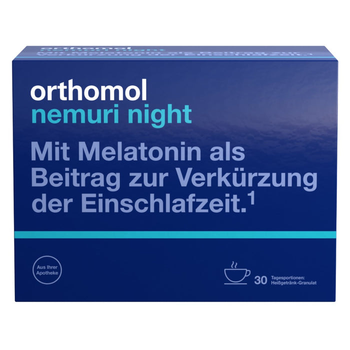 Orthomol Nemuri night (Heißgetränk-Granulat), 30 St. Tagesportionen