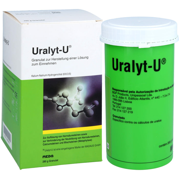 Uralyt-U Granulat zur Auflösung von Harnsäuresteinen, 280 g Granules