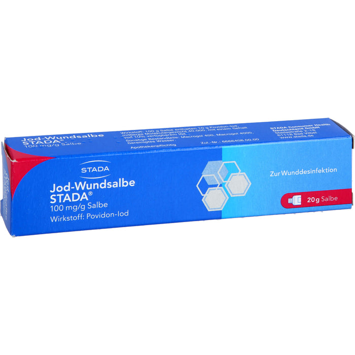 STADA Jod-Wundsalbe 100 mg/g Salbe, 20 g Salbe