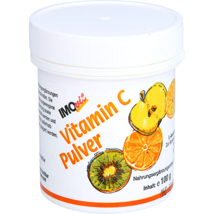 IMOvit Vitamin C Pulver zur Sicherung eines erhöhten Vitamin C Bedarfs, 100 g Pulver