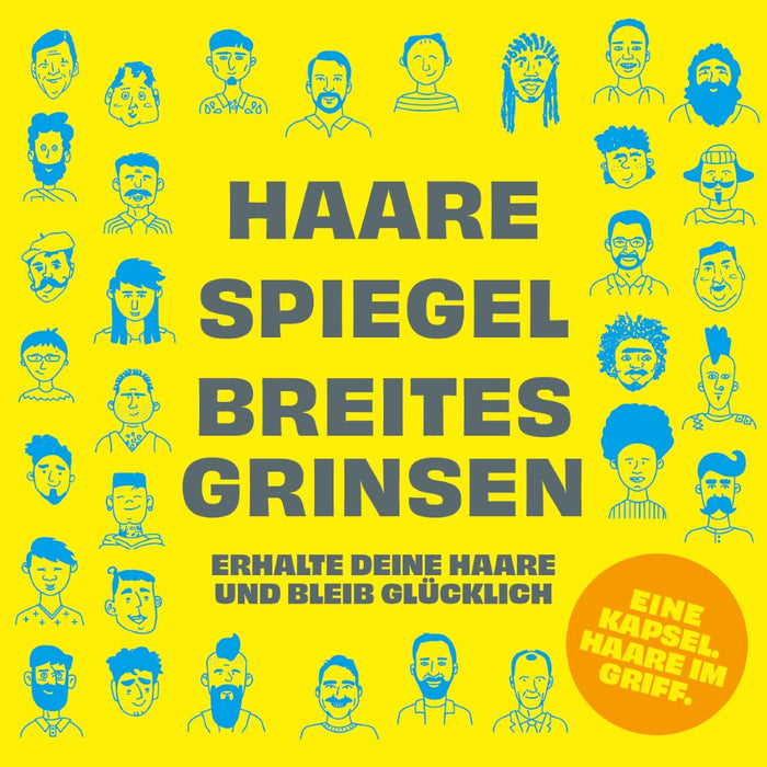 BIO-H-TIN Hair Essentials Men forte: Abgestimmte Nährstoffkombination für Männerhaare, 30 pcs. Capsules