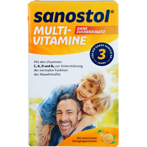 sanostol Multivitamine ohne Zuckerzusatz Saft, 460 ml Lösung
