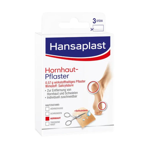 Hansaplast Hornhaut-Pflaster, 3 St. Pflaster