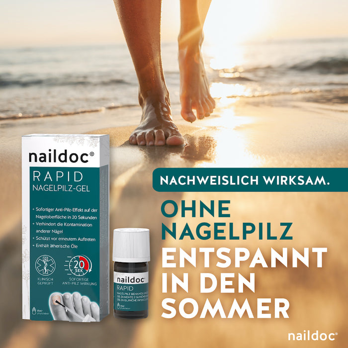 naildoc rapid Nagelpilz Behandlungs-Gel, 5 ml Gel