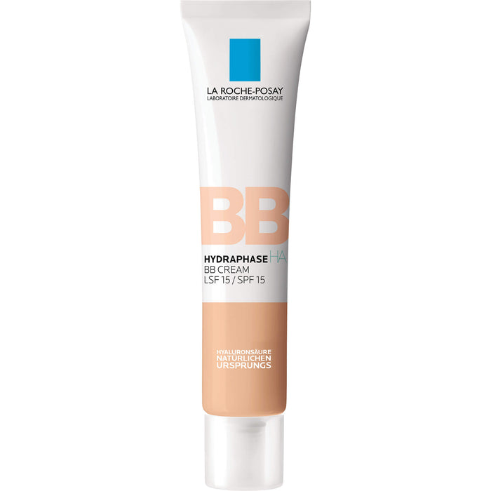 La Roche-Posay Hydraphase feuchtigkeitsspendende BB Cream für einen ebenmäßigeren Teint hell LSF 15, 40 ml Cream