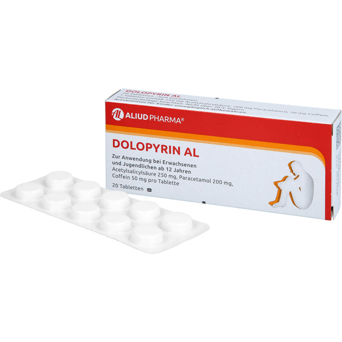 Dolopyrin AL Tabletten, 20 pc Tablettes
