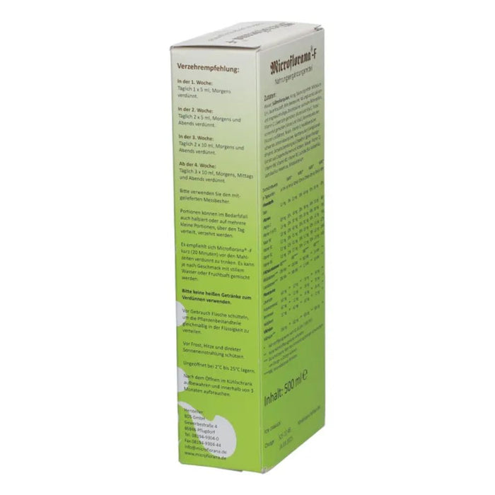 Microflorana-F Fluid, 500 ml Solution