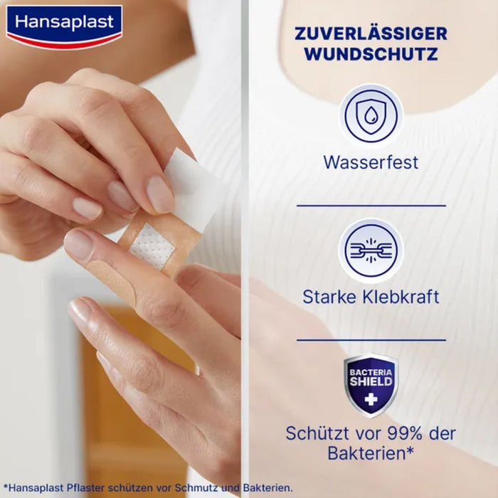 Hansaplast Universal Pflaster Wasserfest 20 Str, 20 pc Pansement