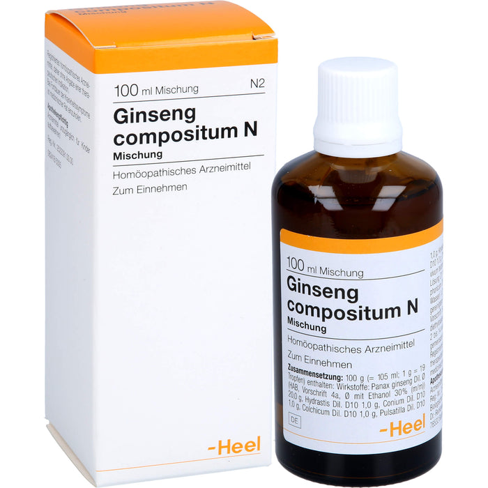 Ginseng compositum N Tropfen, 100 ml Solution