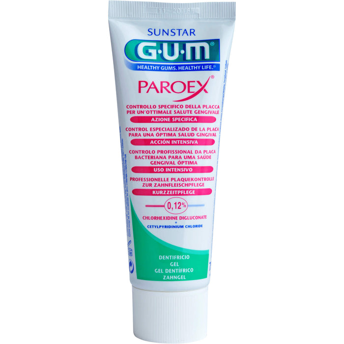 GUM Paroex 0.12 % Zahngel, 75 ml Toothpaste