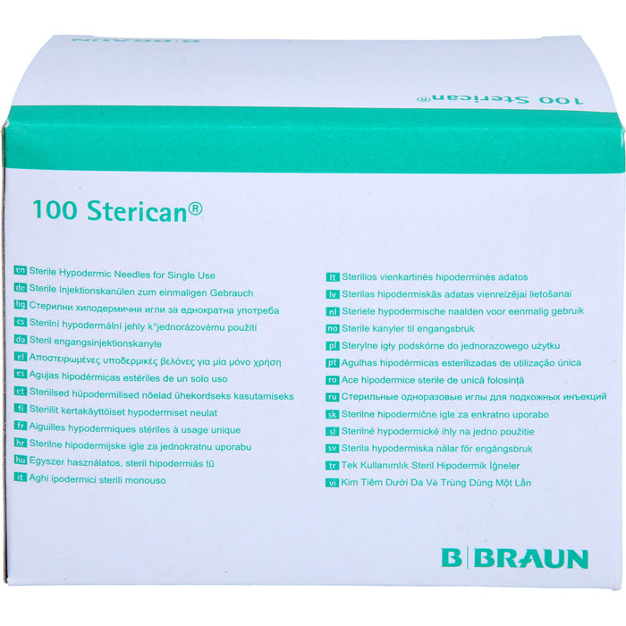 Sterican Einmalkanüle 20G 0,90 x 40 mm, 100 St. Kanülen