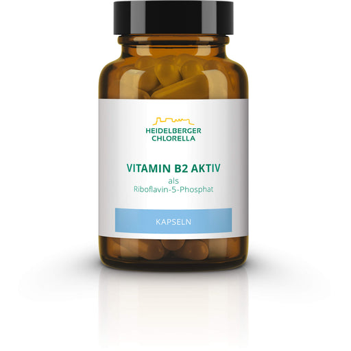Heidelberger Chlorella Vitamin B2 aktiv Kapseln, 60 St. Kapseln