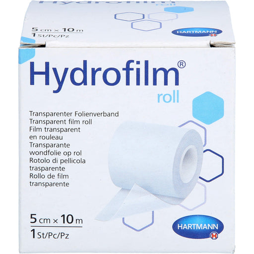 Hydrofilm roll wasserdichter Folienverband 5cmx10m, 1 St VER