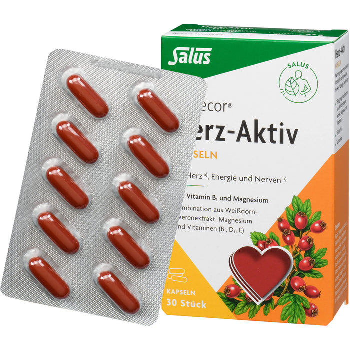 Protecor Herz-Aktiv Kapseln, 30 St KAP
