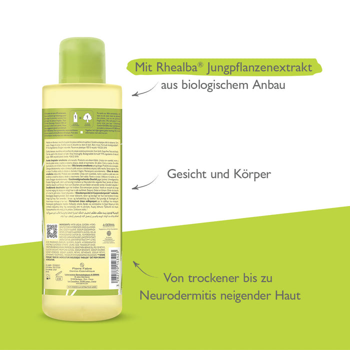 A-DERMA EXOMEGA CONTROL Duschöl, 500 ml Shower Gel