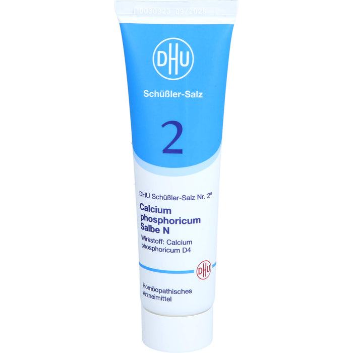 DHU Schüßler-Salz Nr. 2 Calcium phosphoricum D4 – Das Mineralsalz der Knochen und Zähne – das Original, 50 g Ointment