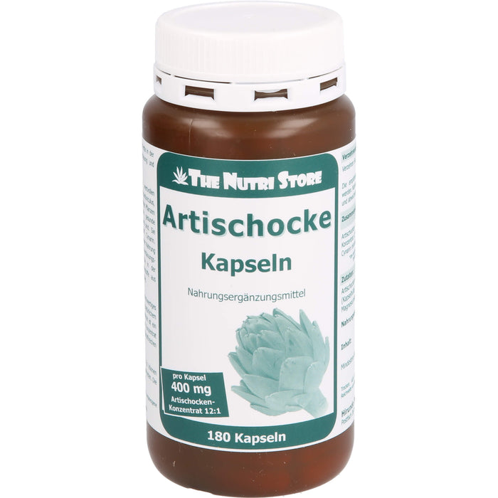 The Nutri Store Artischocke 400 mg Kapseln, 180 St. Kapseln