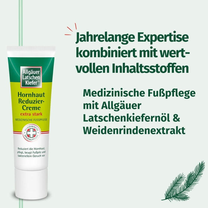 Allgäuer Latschenkiefer Hornhaut Reduziercreme extra stark, 30 ml Creme
