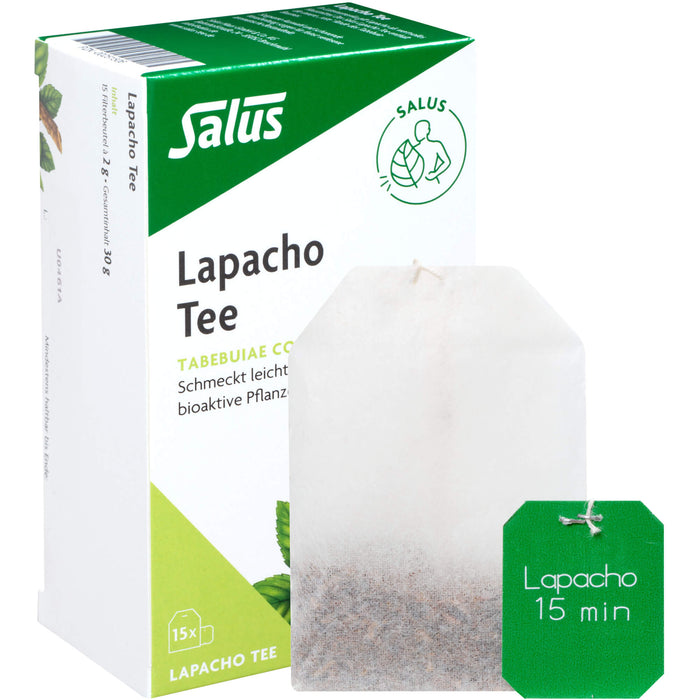 Salus Lapacho Tee schmeckt leicht herb, 15 St. Filterbeutel