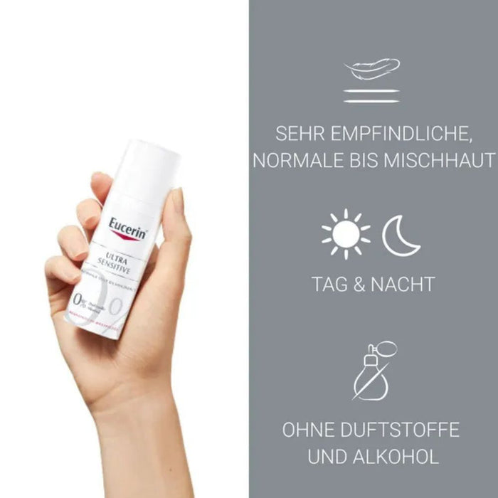 Eucerin SEH UltraSENSITIVE FÜR NORMALE BIS MISCHHA, 50 ml Cream