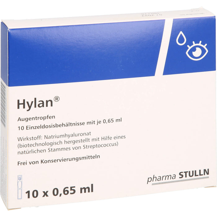 Hylan Augentropfen, 10 St. Lösung