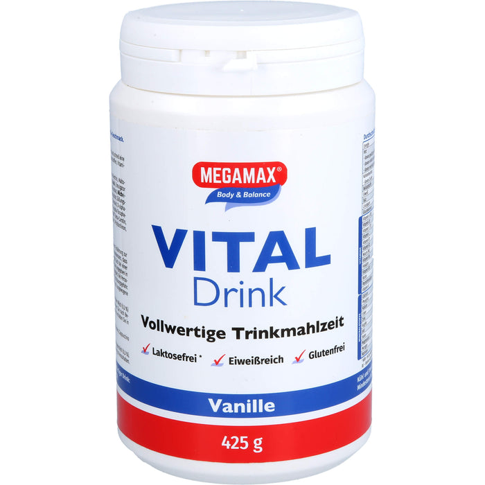 Megamax Vital Drink Vanill, 425 g PUL