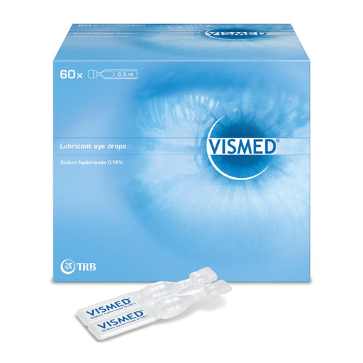 VISMED Lösung zur Feuchtigkeitsversorgung der Augen, 60 St. Einzeldosispipetten