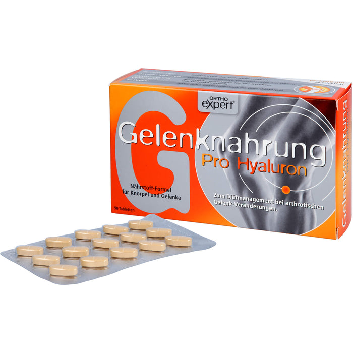 Gelenknahrung Pro Hyaluron Orthoexpert, 90 pc Tablettes
