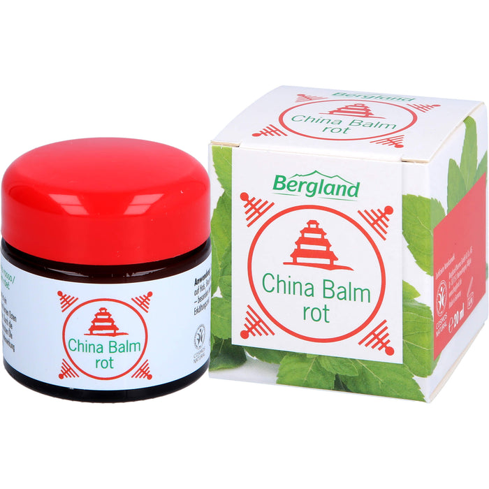 China Balm rot, 20 ml Cream