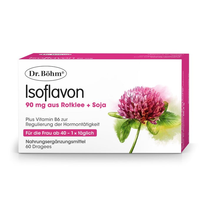 Dr Böhm Isoflavon forte 90 mg Dragees, 60 pc Tablettes