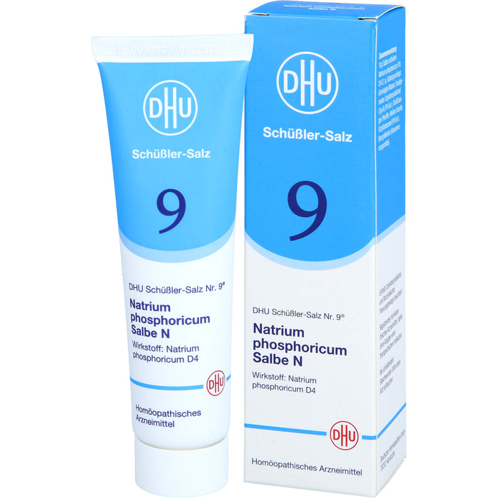 DHU Schüßler-Salz Nr. 9 Natrium phosphoricum N D4– Das Mineralsalz des Stoffwechsels – das Original, 50 g Ointment