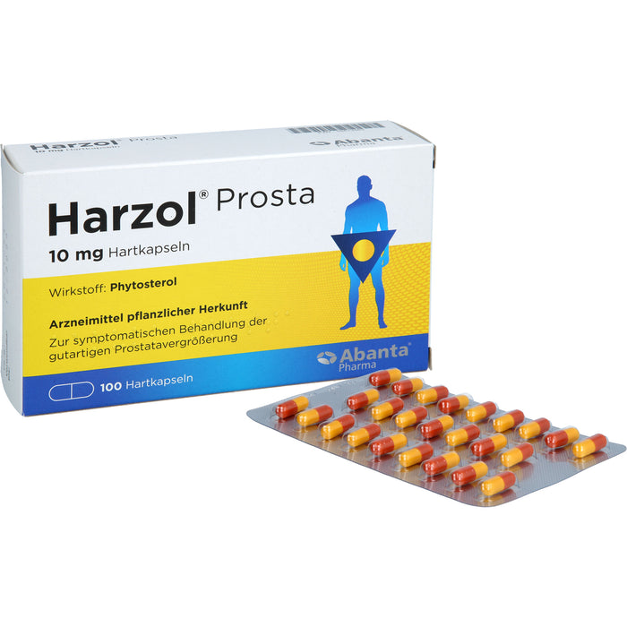 Harzol Prosta 10 mg Hartkapseln bei gutartiger Prostatavergrößerung, 100 pc Capsules