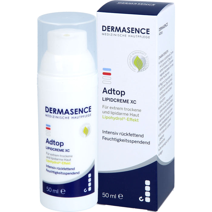 DERMASENCE Adtop XC Lipidcreme für sehr trockene und lipidarme Haut, 50 ml Cream