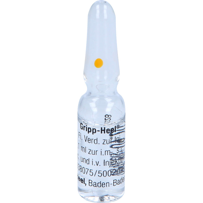Gripp-Heel flüssige Verdünnung, 10 pc Ampoules