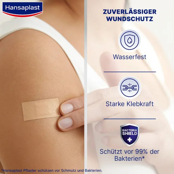 Hansaplast Injection Plaster Universal Injektionspflaster Wasser abweisend, 100 pc Pansement