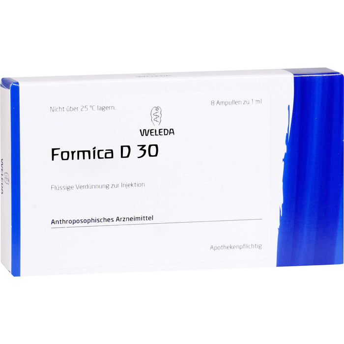 Formica D30 Weleda Amp., 8X1 ml AMP