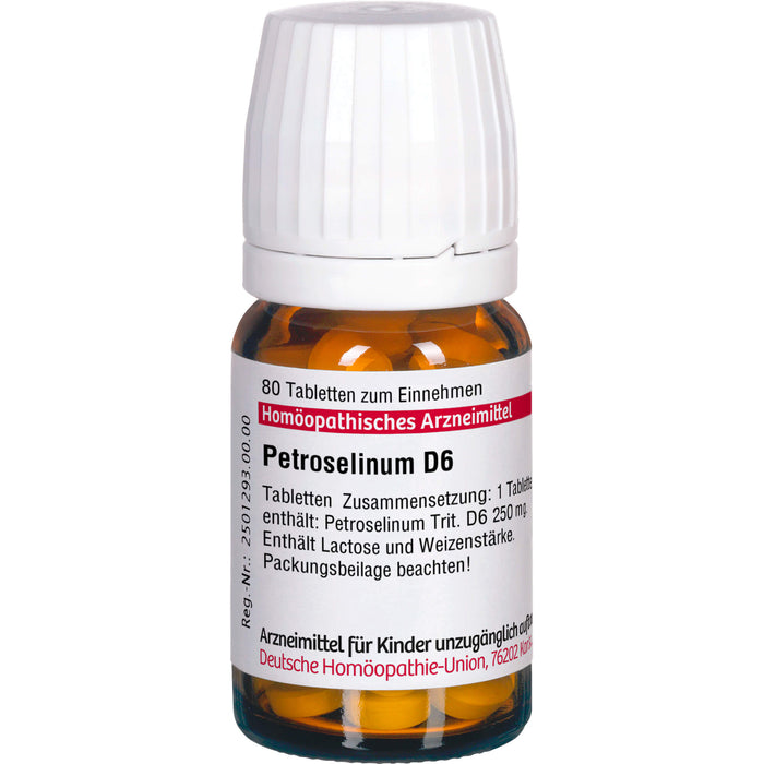 Petroselinum D6 DHU Tabletten, 80 St. Tabletten