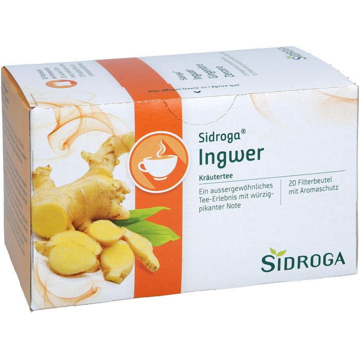 Sidroga Ingwer Kräutertee, 20 pcs. Filter bag
