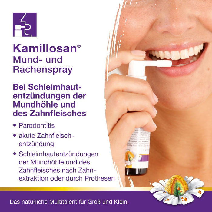 Kamillosan Mund- und Rachenspray, 30 ml Solution
