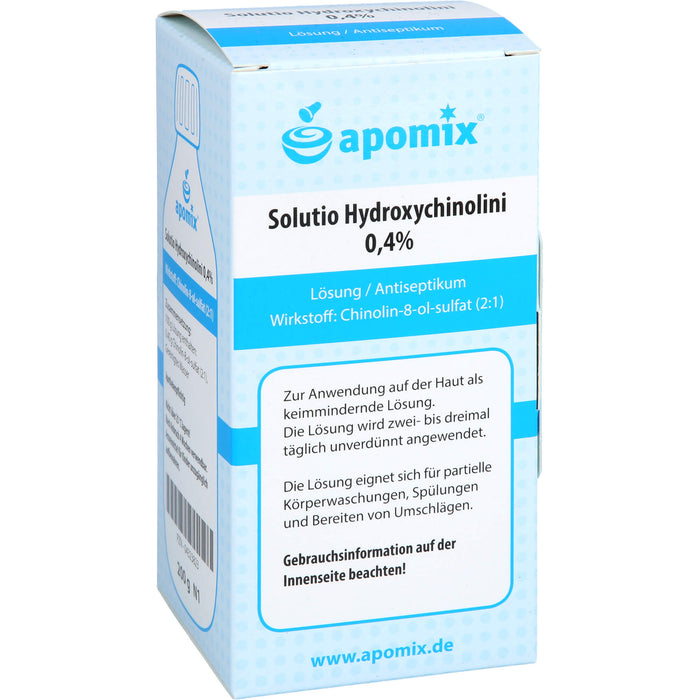 Apomix Solutio Hydroxychinolini 0,4 % Lösung, 200 ml Solution