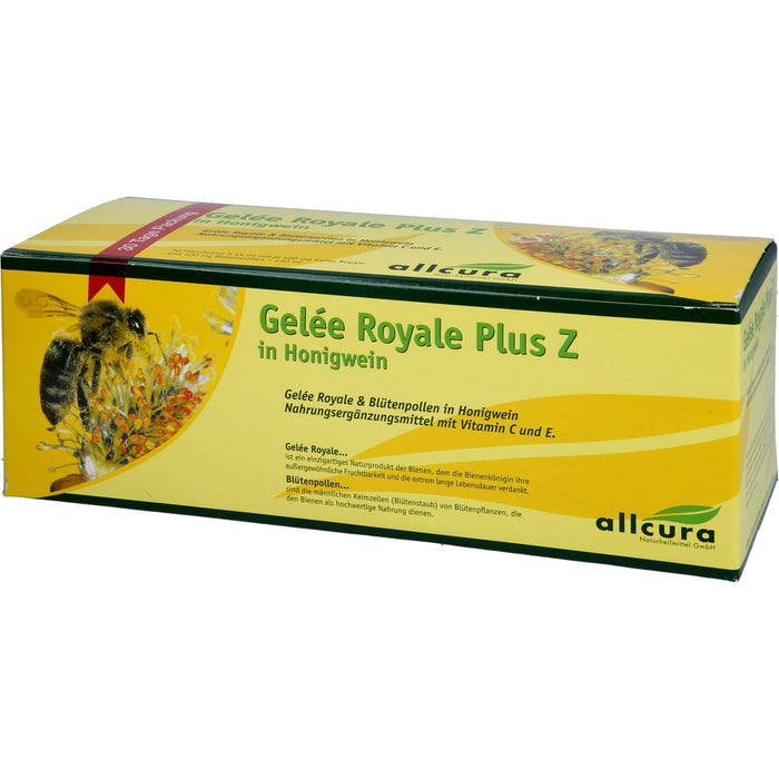 Allcura Gelee Royal plus Z in Honigwein Lösung, 30 pcs. Ampoules