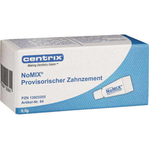 NoMIX provisorischer Zahnzement für Kronen und Brücken, 0.5 g Creme