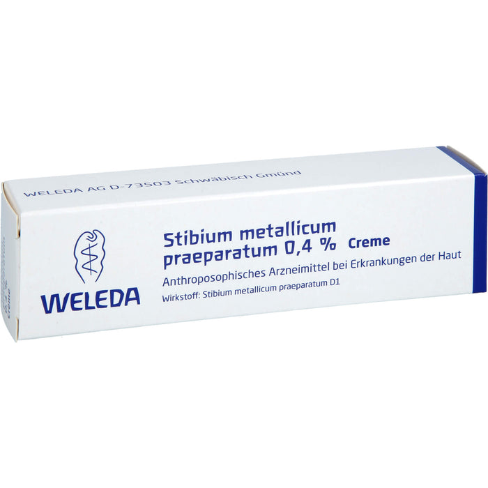 Stibium met. praep. 0.4% WELEDA Creme, 25 g Creme