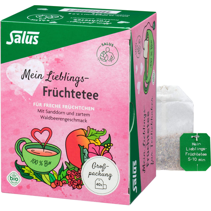 Mein Lieblings-Früchte-Tee bio Salus, 40 St FBE