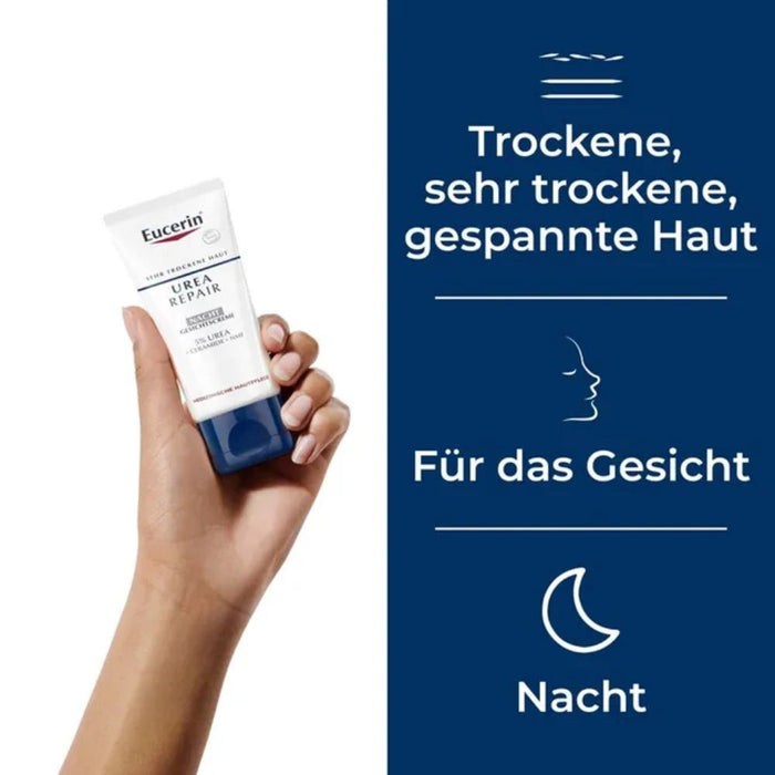 Eucerin Urea Repair 5% Nacht Gesichtscreme, 50 ml Cream