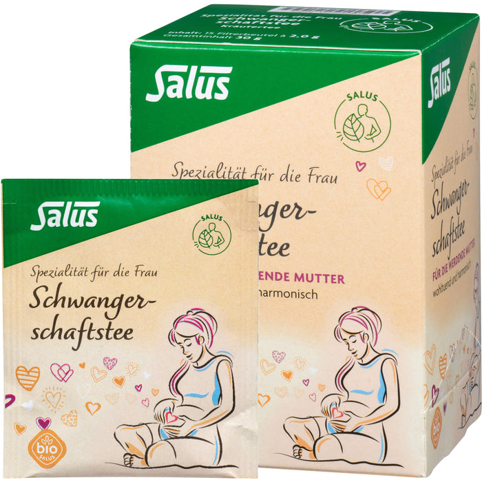 Schwangerschaftstee Bio Salus, 15 St. Filterbeutel