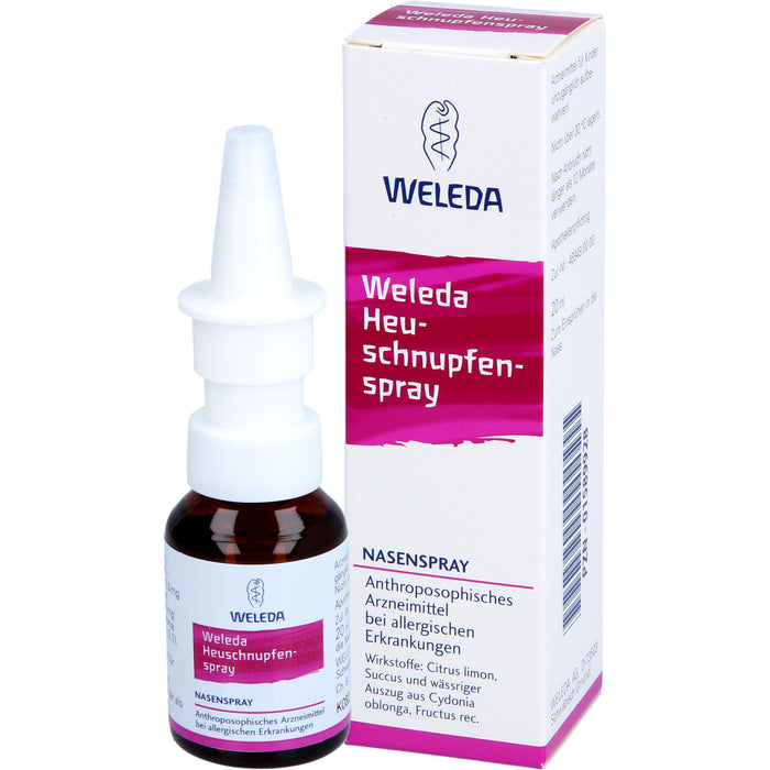 WELEDA Heuschnupfenspray Nasenspray, 20 ml Solution