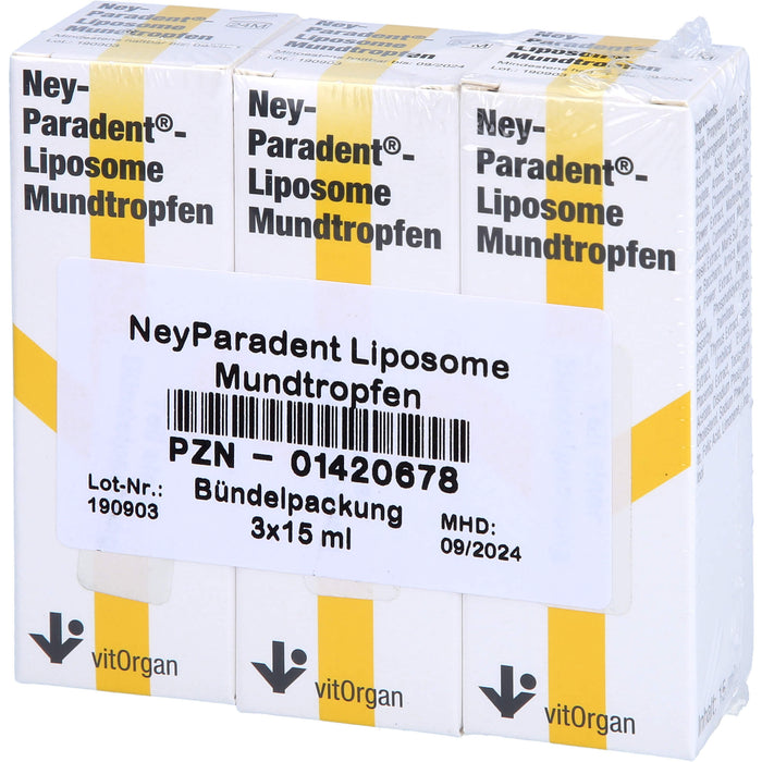 NeyParadent Liposome Mundtropfen, 45 ml Solution
