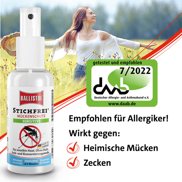 Stichfrei Sensitiv Pumpspray, 100 ml Spray