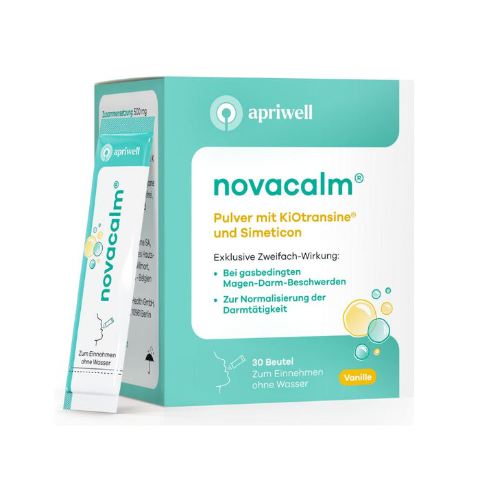 Apriwell Novacalm Pulver bei gasbedingten Magen-Darm-Beschwerden, 30 pc Sachets